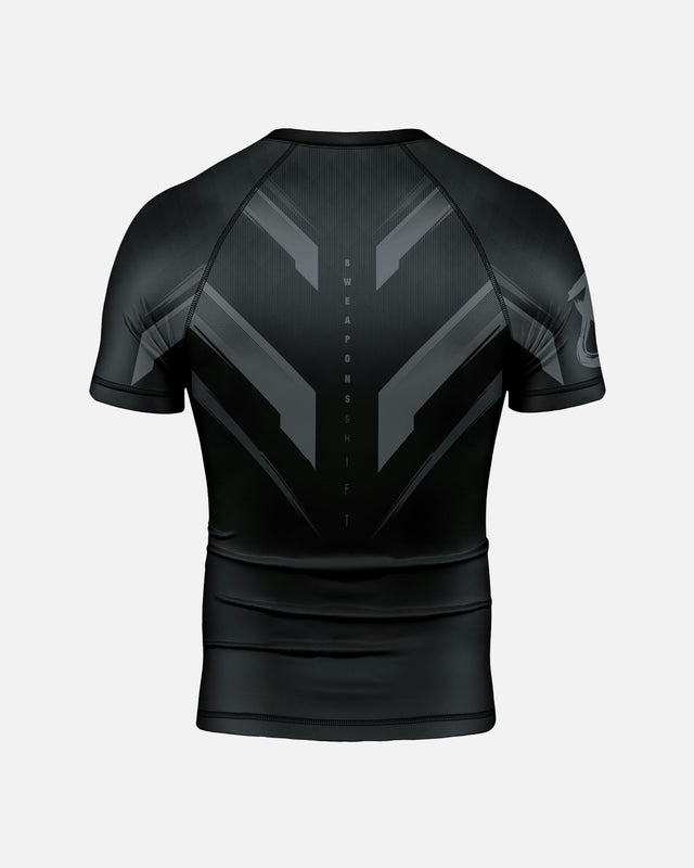 8 WEAPONS Rashguard Shift – Schwarz Matt