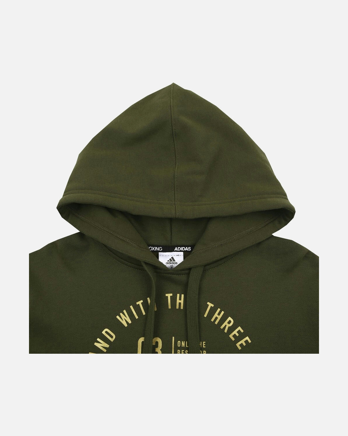 Adidas Hoodie Community Boxing – Grün/Gold