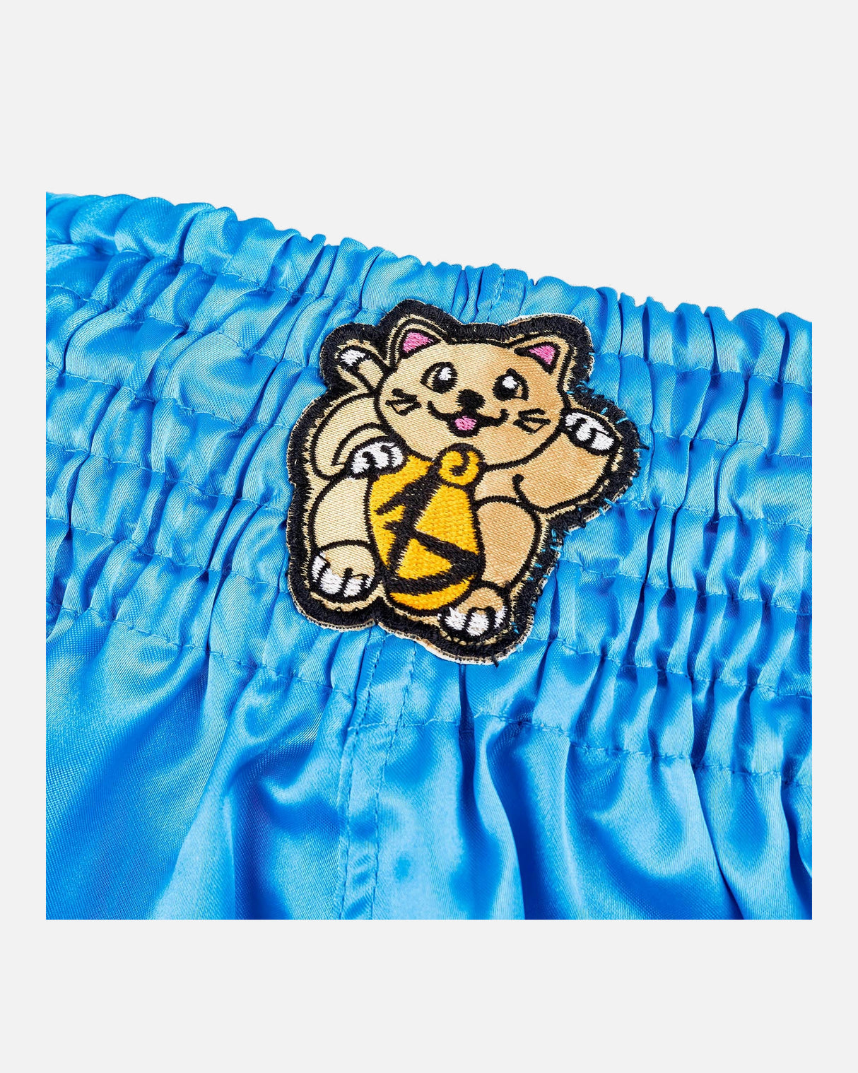 8 WEAPONS Muay Thai Shorts Meow Thai - Blauw/Paars