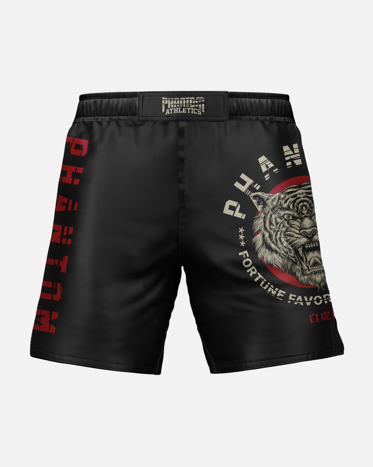 Phantom Athletics MMA Shorts EVO Tiger Unit - Zwart/Tiger