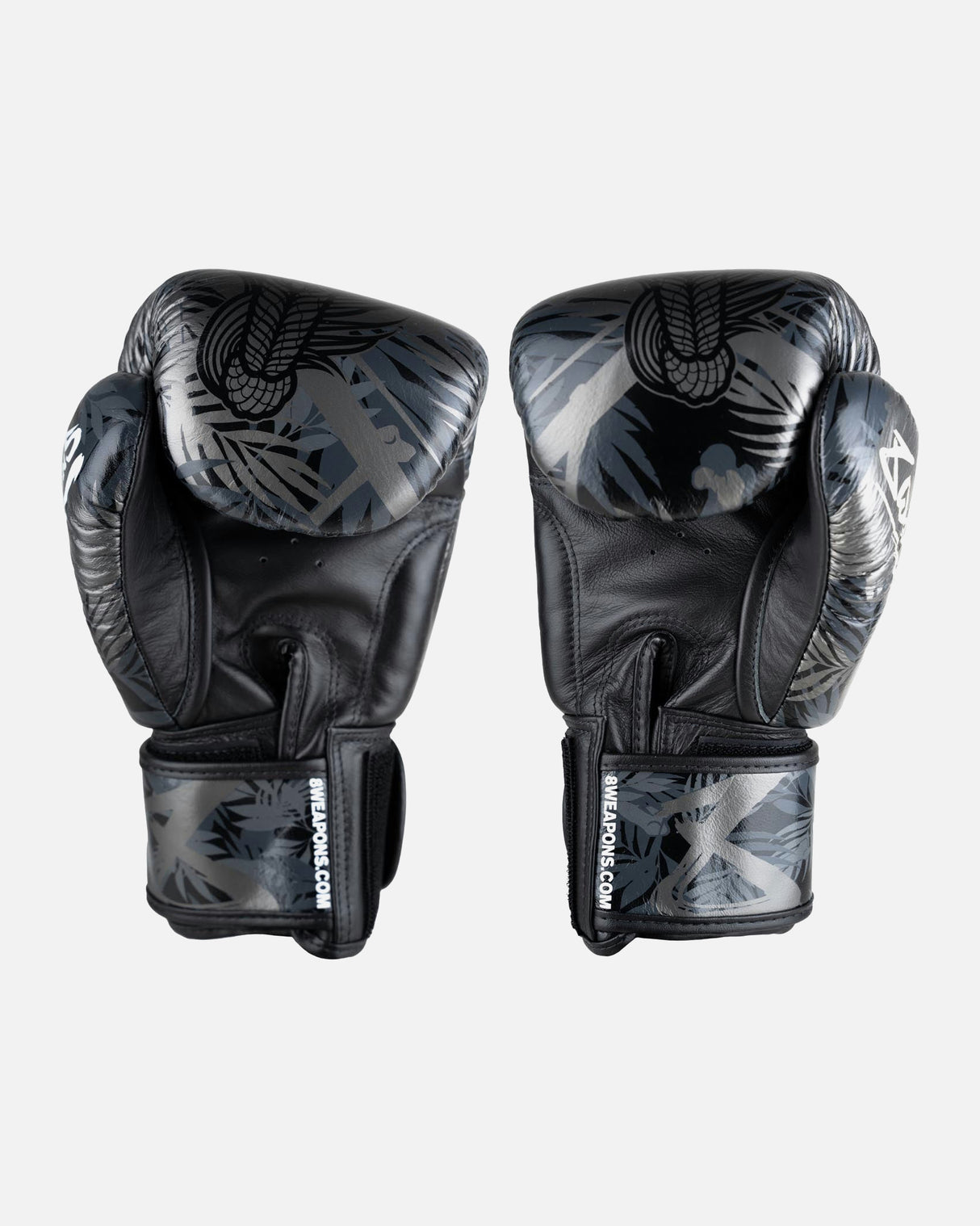 8 WEAPONS Bokshandschoenen Bone Island - Zwart