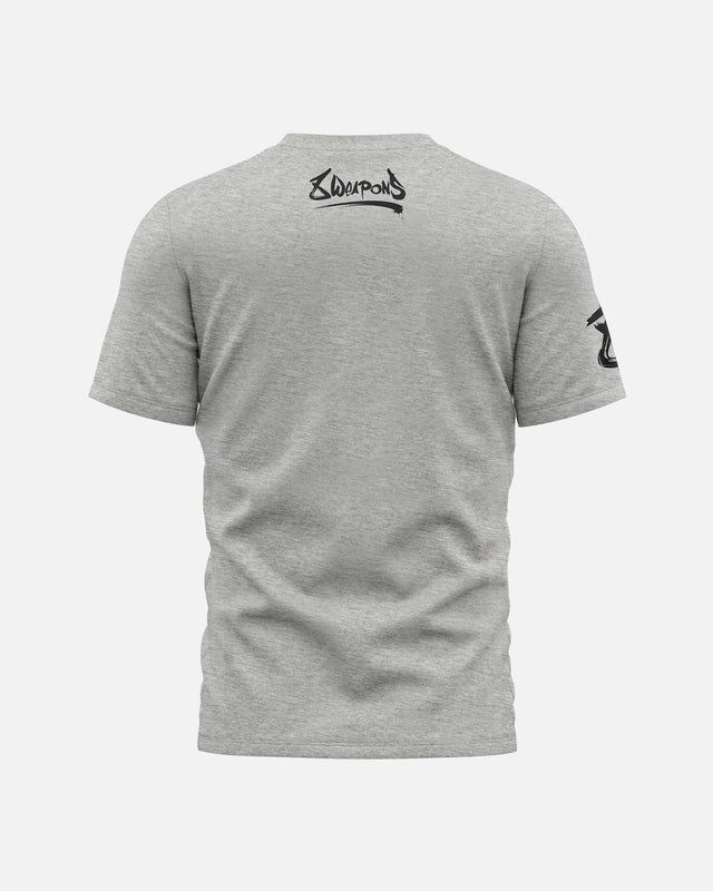 8 WEAPONS Tricou Sak Yant Tigers – Gri
