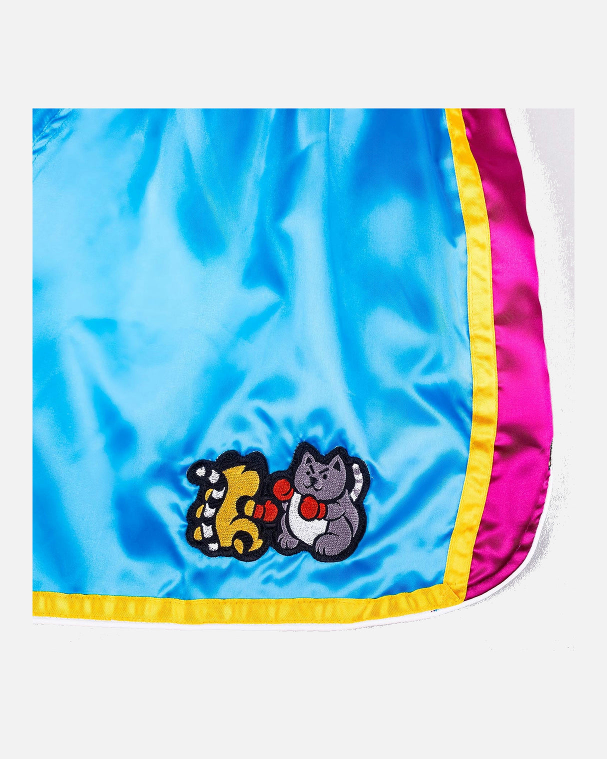 8 WEAPONS Muay Thai Shorts Meow Thai - Blauw/Paars