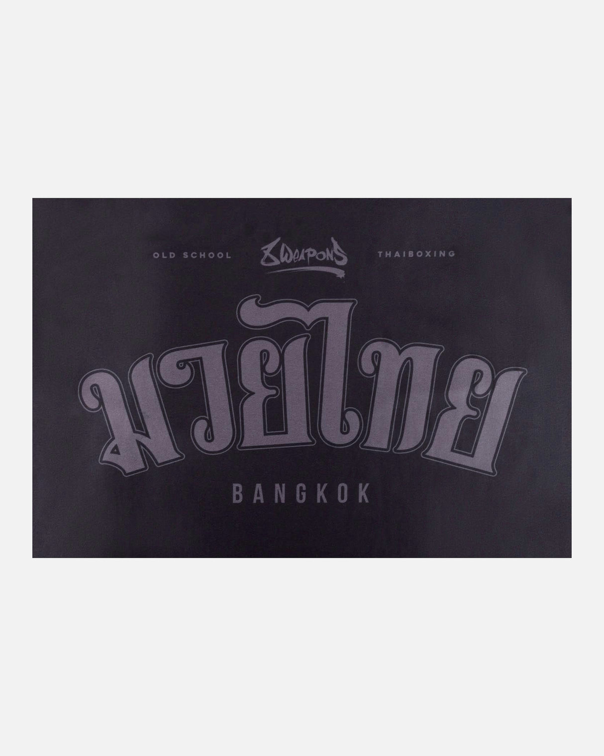 8 WEAPONS T-Shirt Bangkok - Zwart
