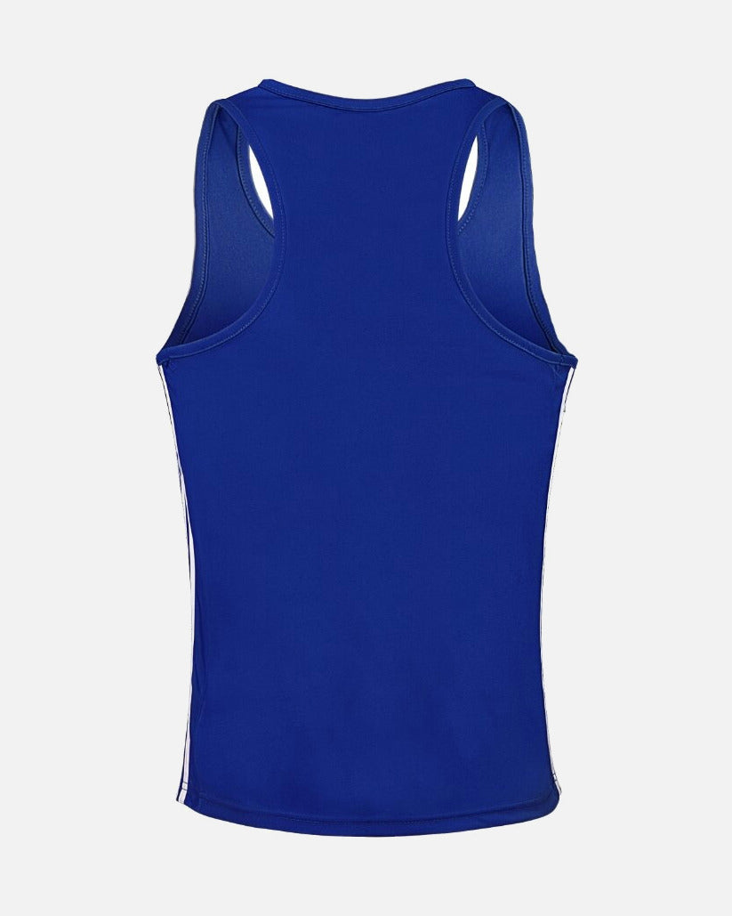 Adidas Boksshirt Punch Line - Blauw/Wit