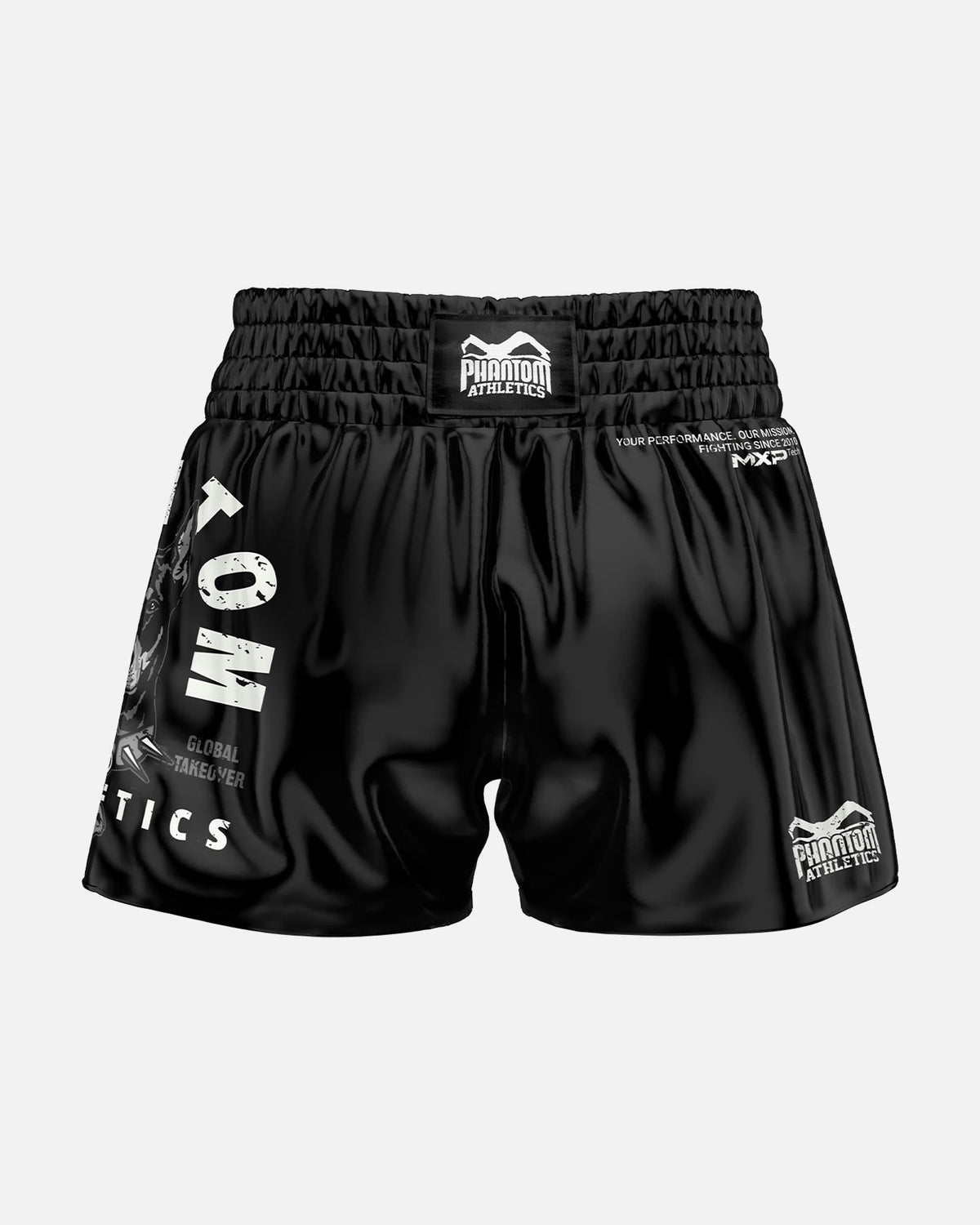Phantom Athletics Muay Thai shorts Dobermann - Sort