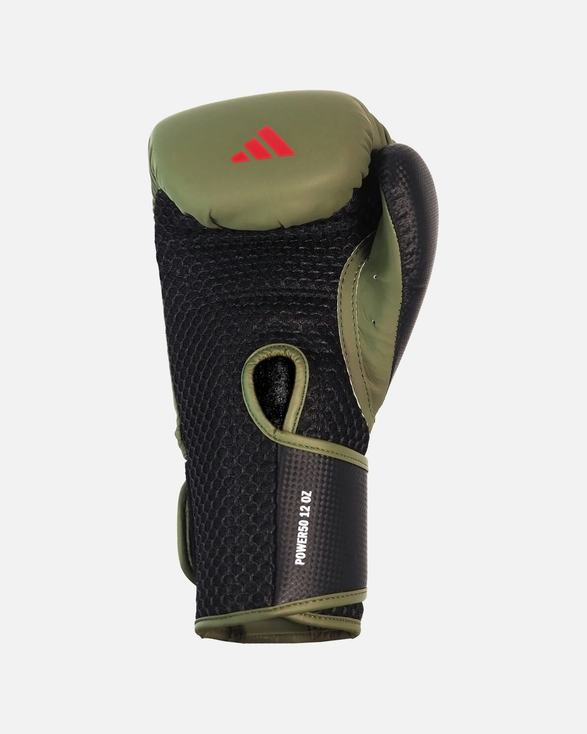 Guantes de boxeo Adidas Power 50 – Verde/Rojo