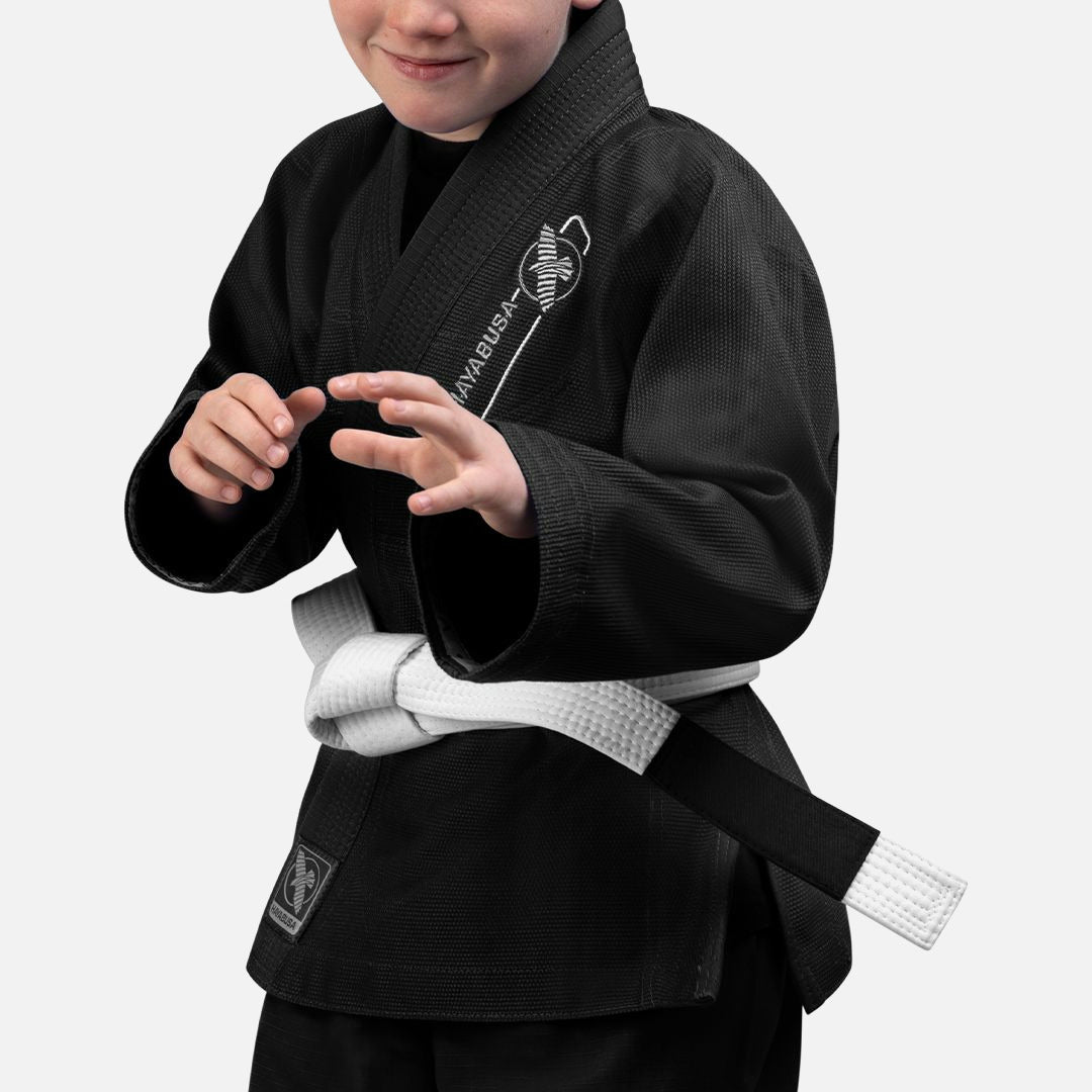 Hayabusa BJJ Gi Essential Kinderen - Zwart