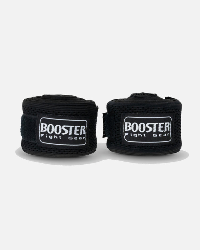 Bandaże bokserskie Booster Mesh – Czarne