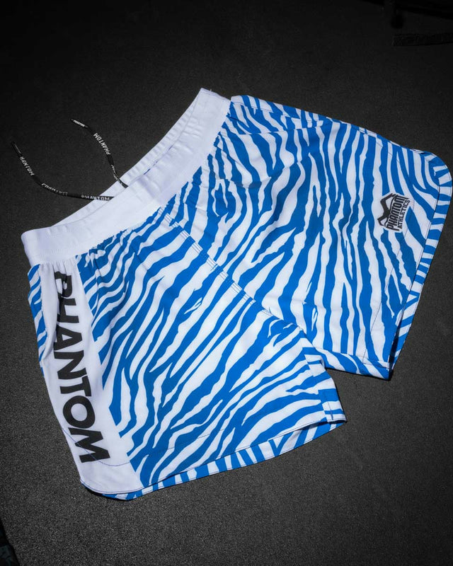 Phantom Athletics MMA Shorts Fusion - Blue Tiger