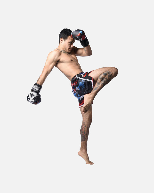 8 WEAPONS Muay Thai Shorts Cut Like A Blade 2.0 – Black