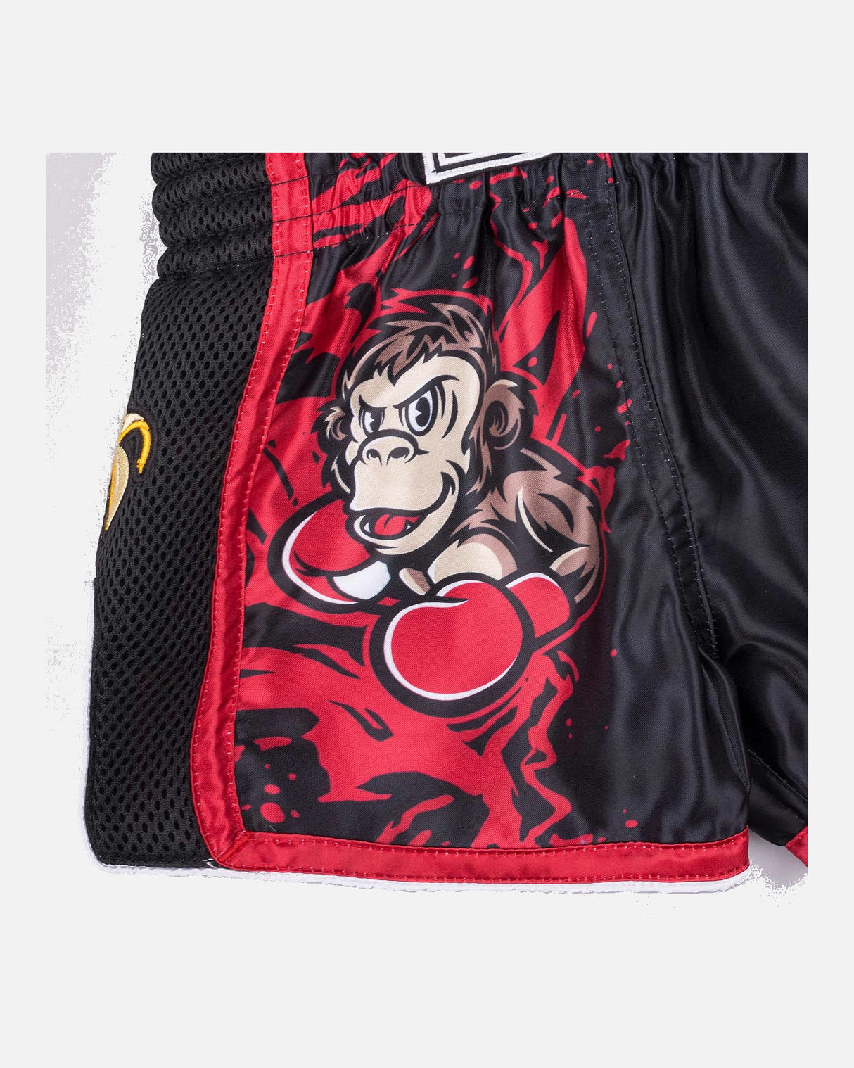 8 WEAPONS Muay Thai shorts Joe - Zwart/Rood