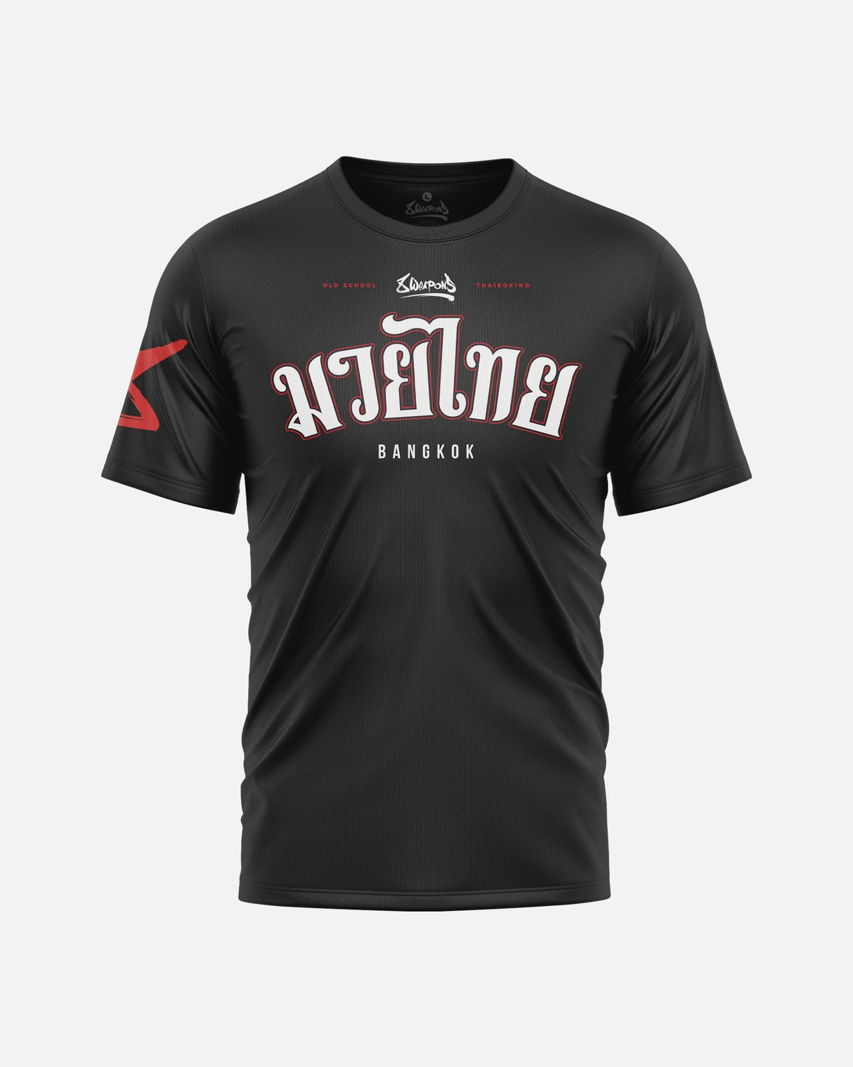 8 WEAPONS T-Shirt Bangkok - Zwart/Wit