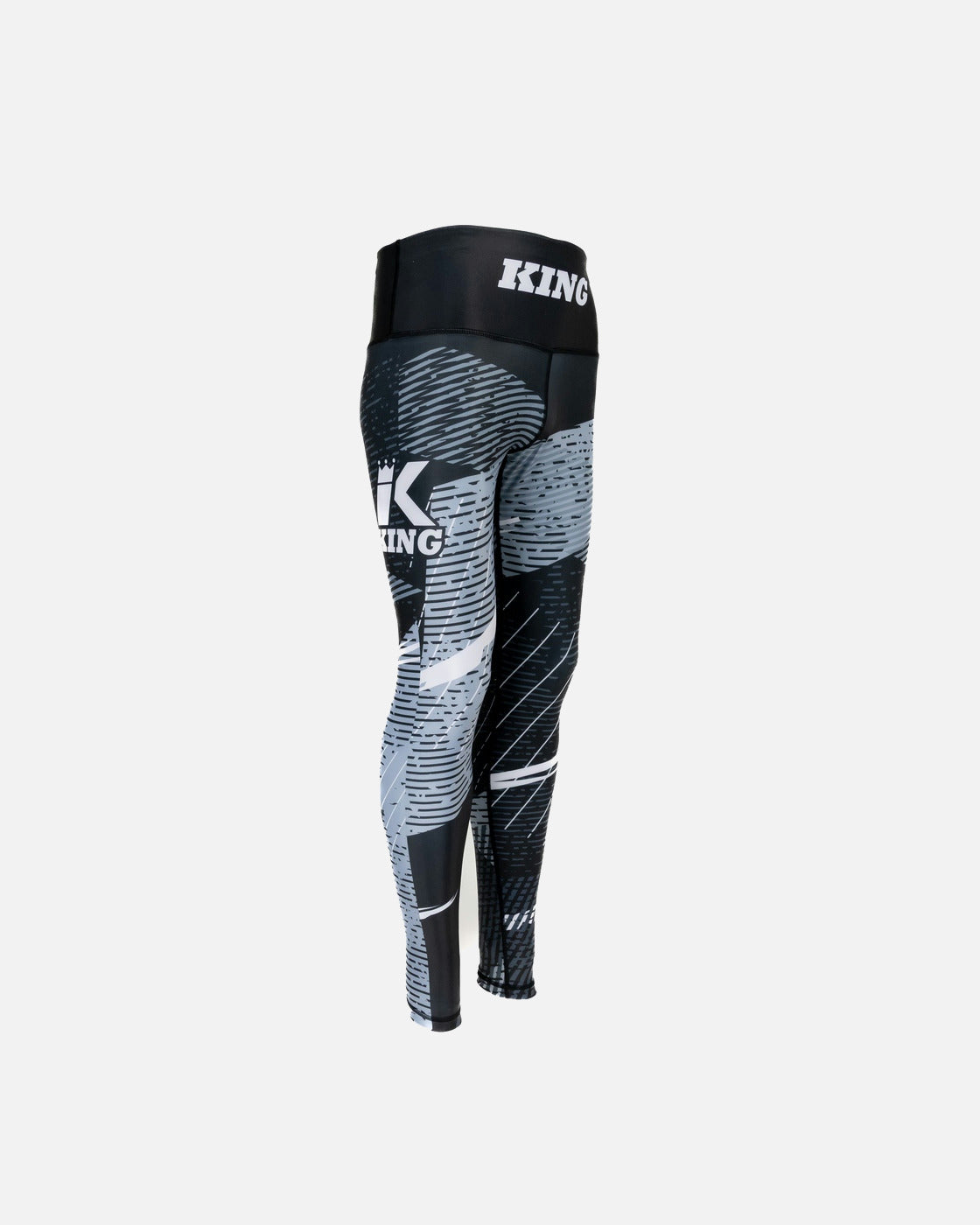 King Pro Boxing Compressie Shorts Shadow Dames - Zwart