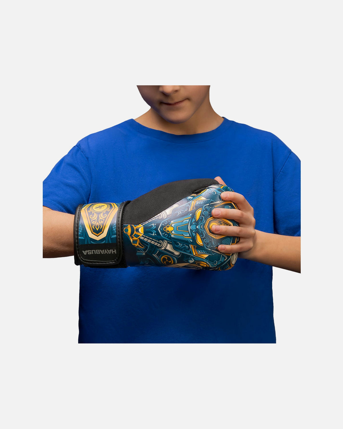 Hayabusa Bokshandschoenen S4 Epic Kinderen - Blauw