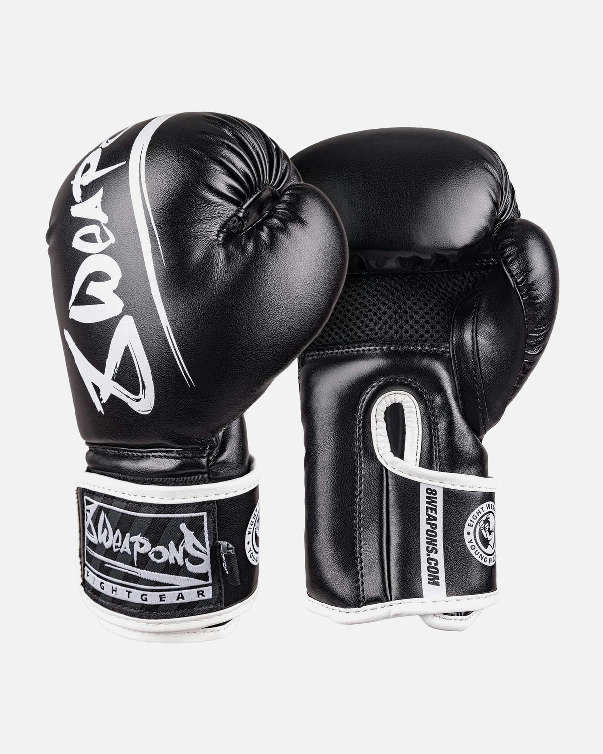 8 WEAPONS Bokshandschoenen Unlimited 2.0 - Zwart/Wit