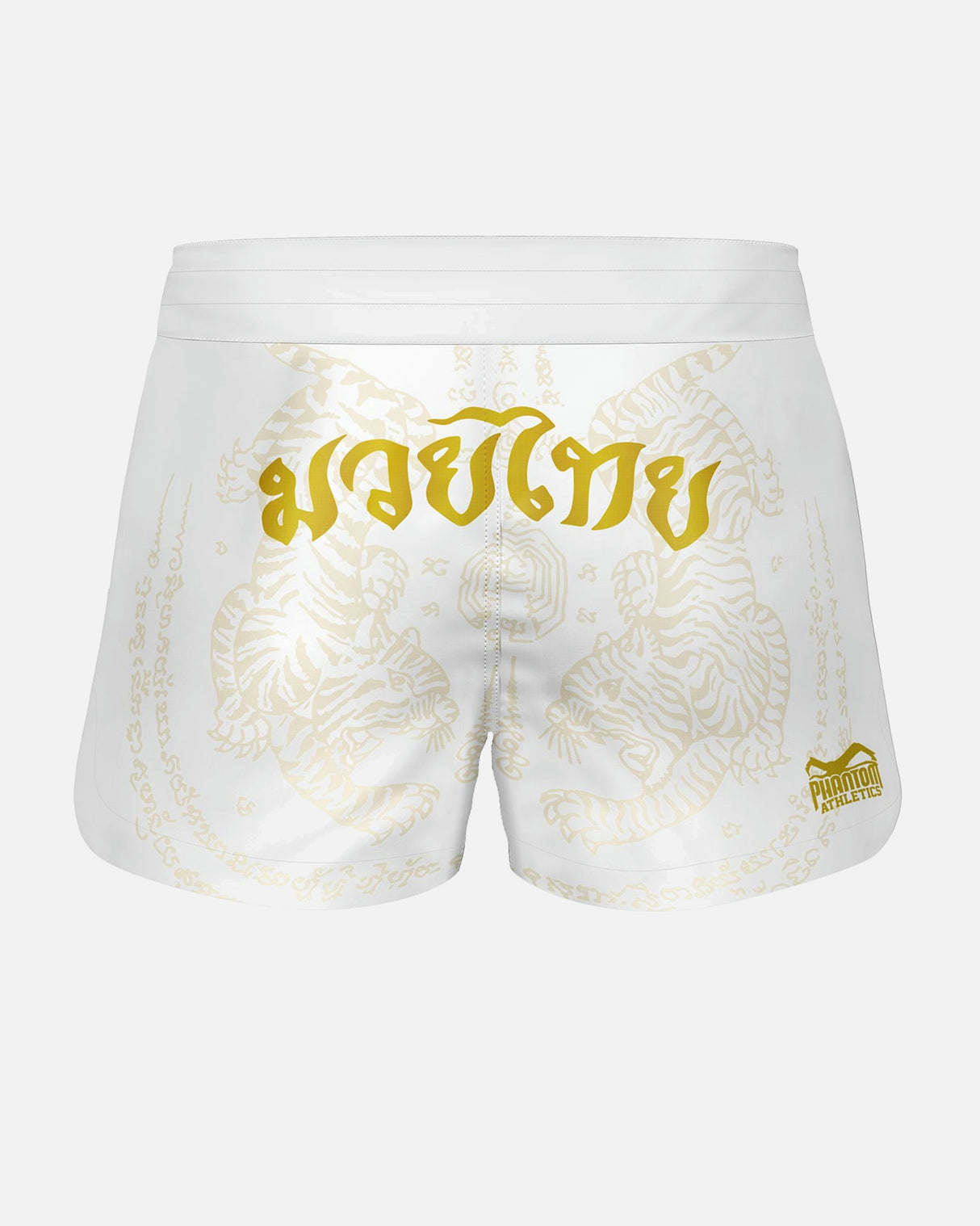Phantom Athletics Muay Thai Shorts Fusion - Wit/Goud