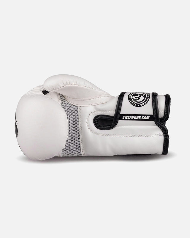 Guantoni da boxe 8 WEAPONS Unlimited 2.0 – Bianco/Nero