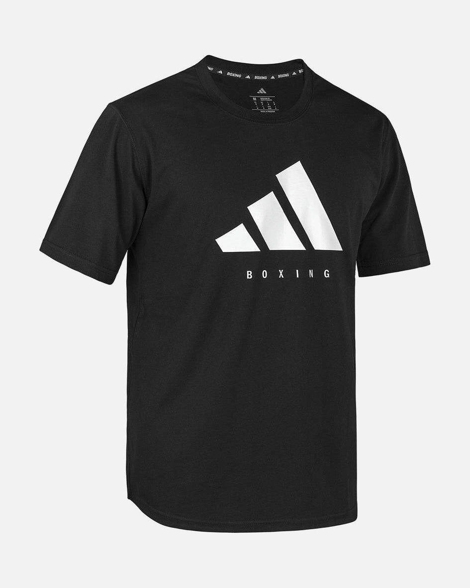 Tricou Adidas Community Boxing – Negru/Alb