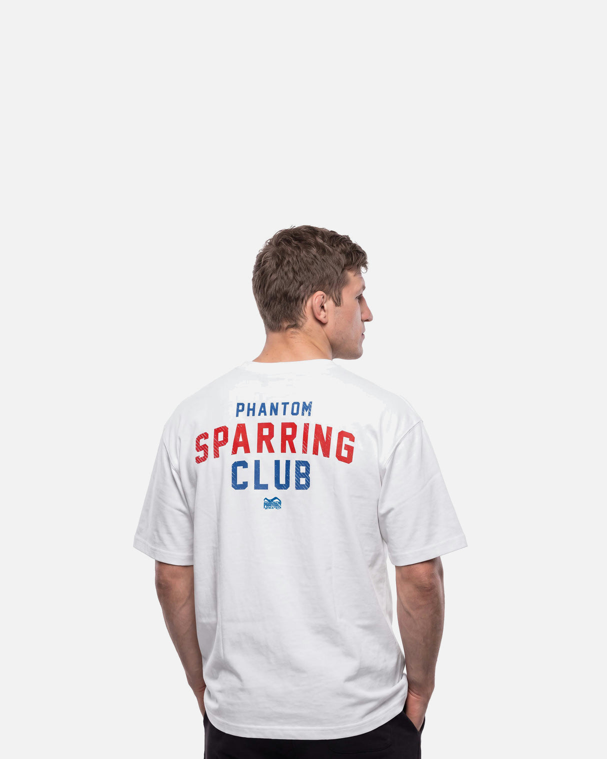 Phantom Athletics T-Shirt Sparring Club Oversize Heavy - Wit