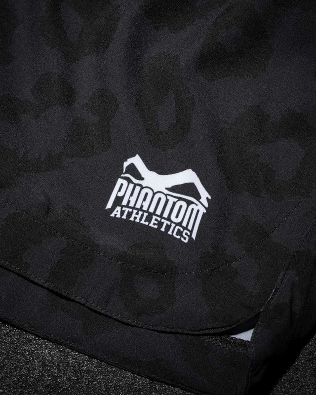 Phantom Athletics MMA Shorts Fusion - Panther Zwart