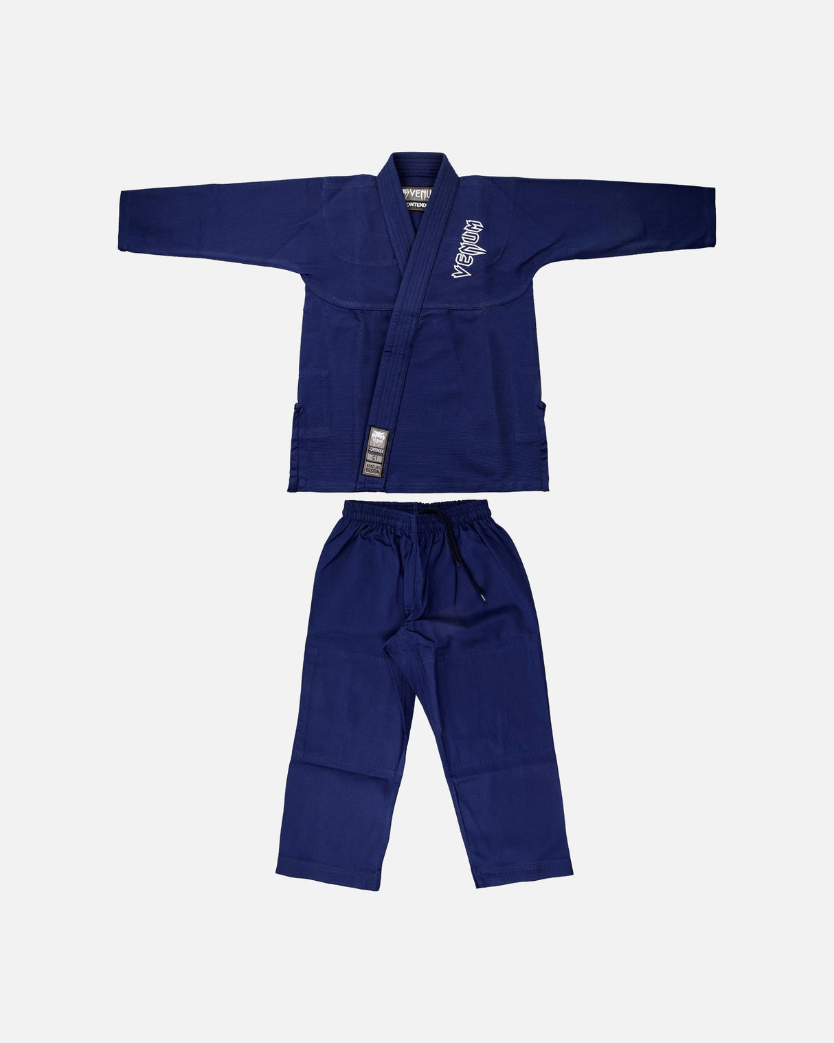 Venum BJJ Gi Contender Kids - Navy Blauw