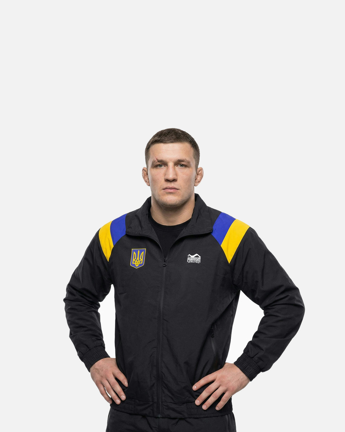 Phantom Athletics Trainingsjas DMC Team Ukraine - Zwart