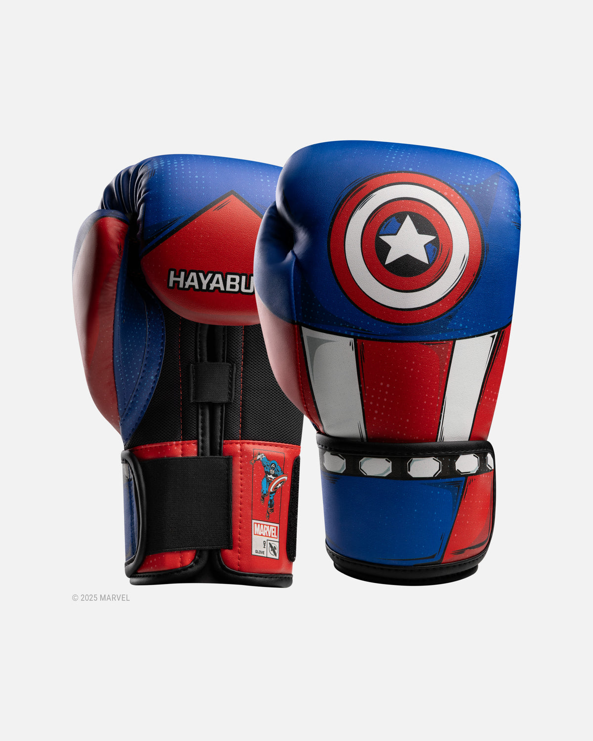 Hayabusa Bokshandschoenen Captain America - Rood/Wit/Blauw