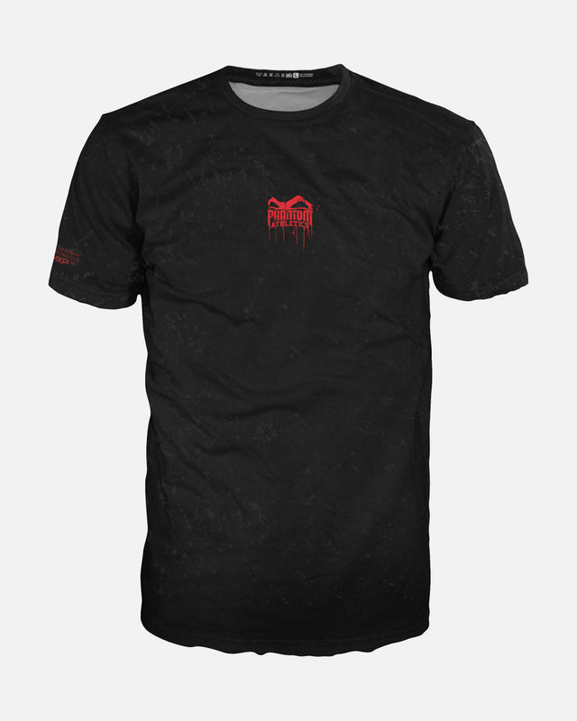 Phantom Athletics Trainingsshirt EVO+ Bloodshade - Zwart/Rood