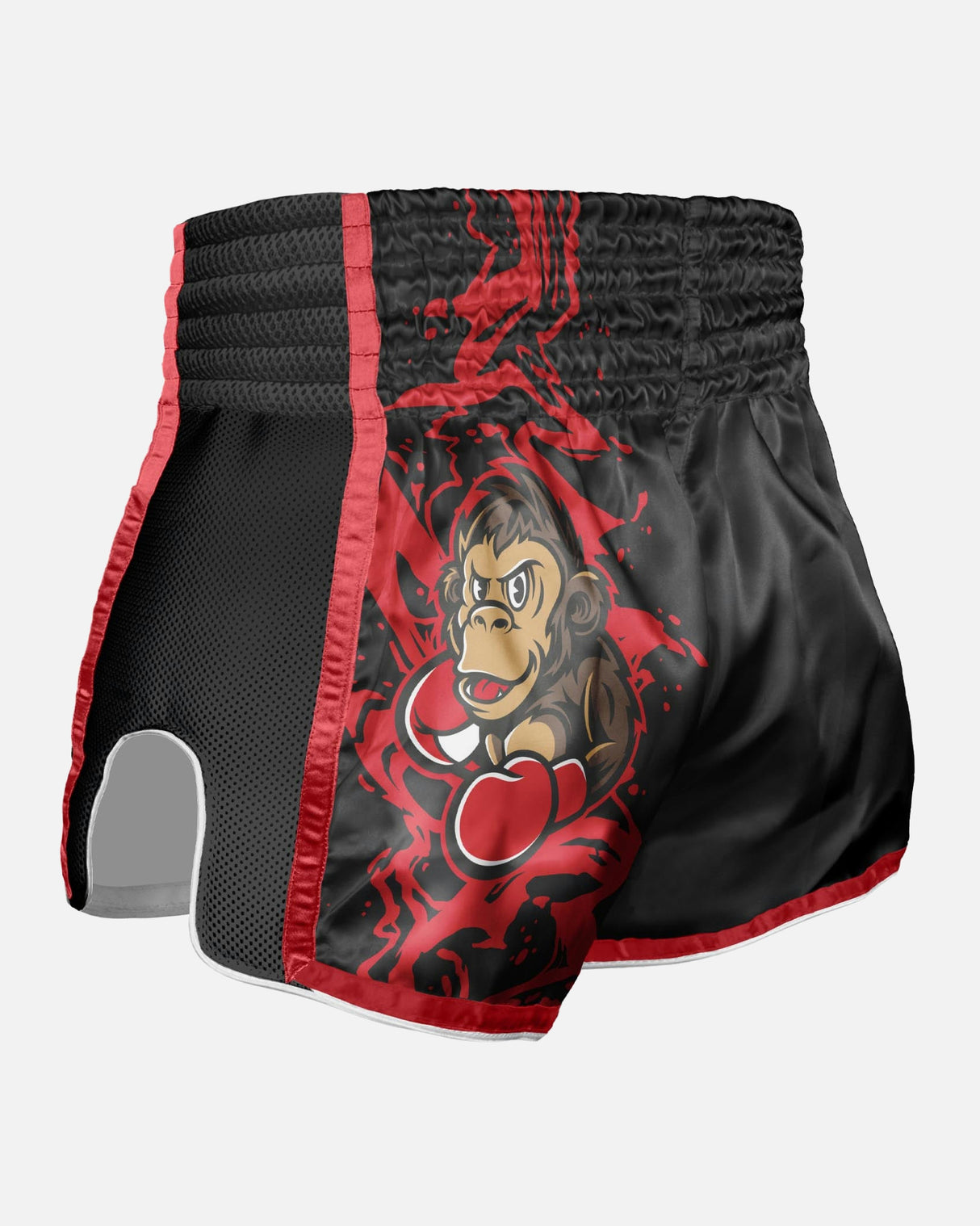8 WEAPONS Muay Thai shorts Joe - Zwart/Rood