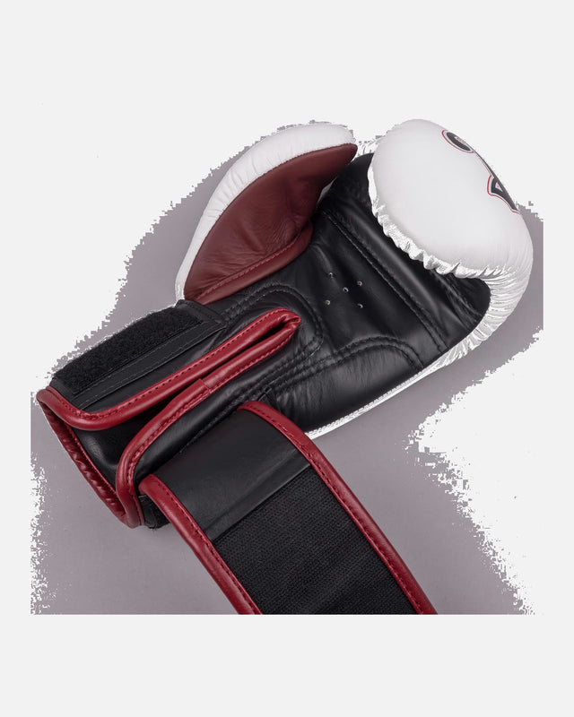 8 WEAPONS Boxhandschuhe Bangkok – Weiß/Schwarz