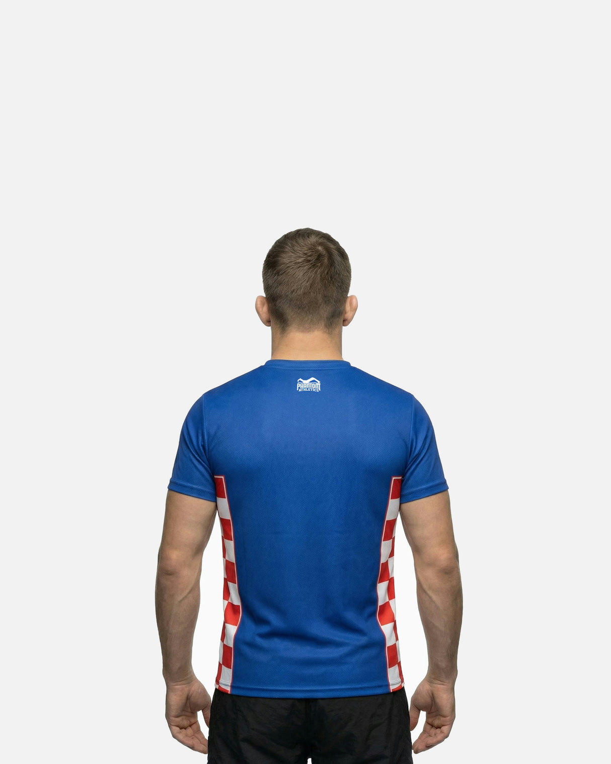 Phantom Athletics T-Shirt EVO+ Team Croatia - Blauw