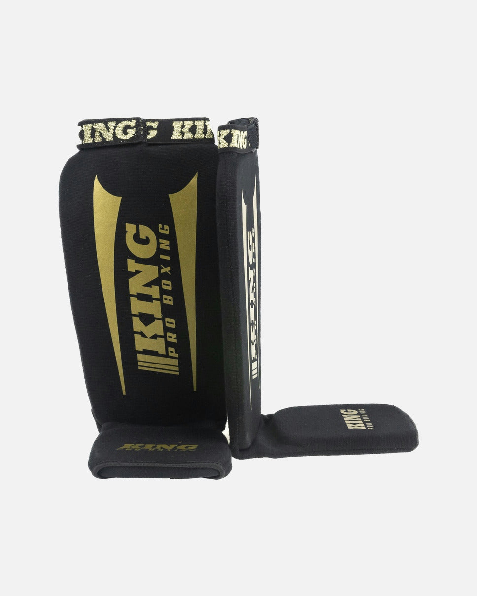 King Pro Boxing Scheenbeschermers AMSG Pro - Zwart