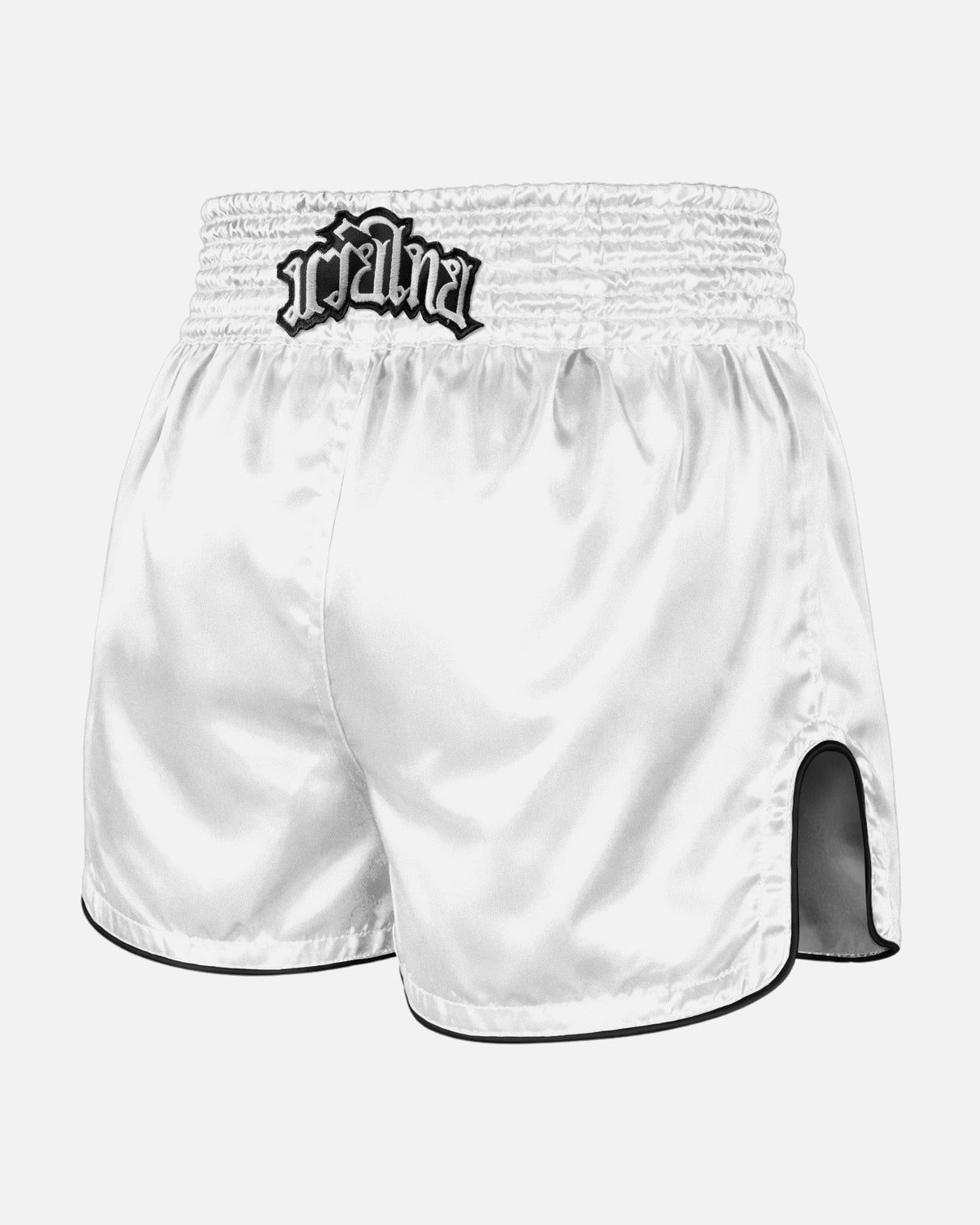 8 WEAPONS Muay Thai Shorts Mongkol - Wit/Zwart