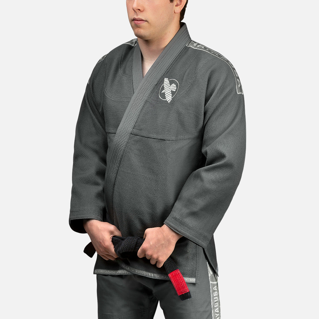 Kimono BJJ Hayabusa Lightweight – Szare