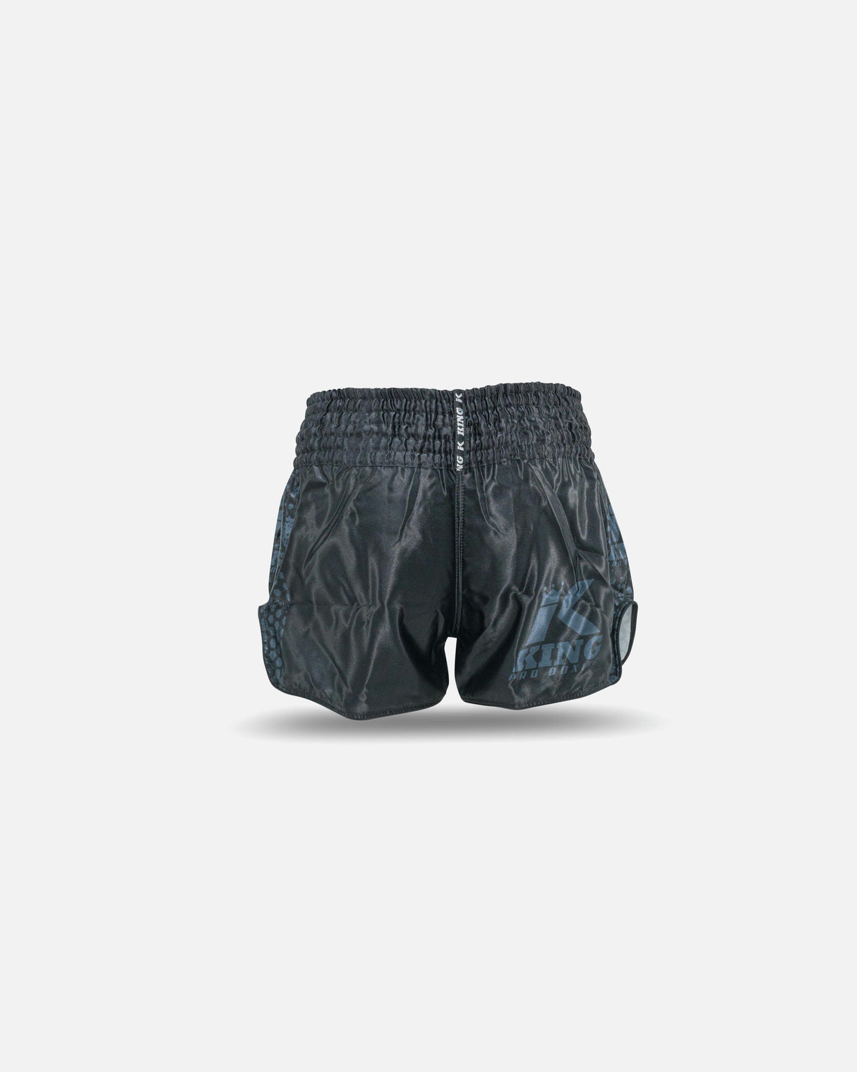 King Pro Boxing Muay Thai Shorts Hexagon 1 Kinderen - Zwart