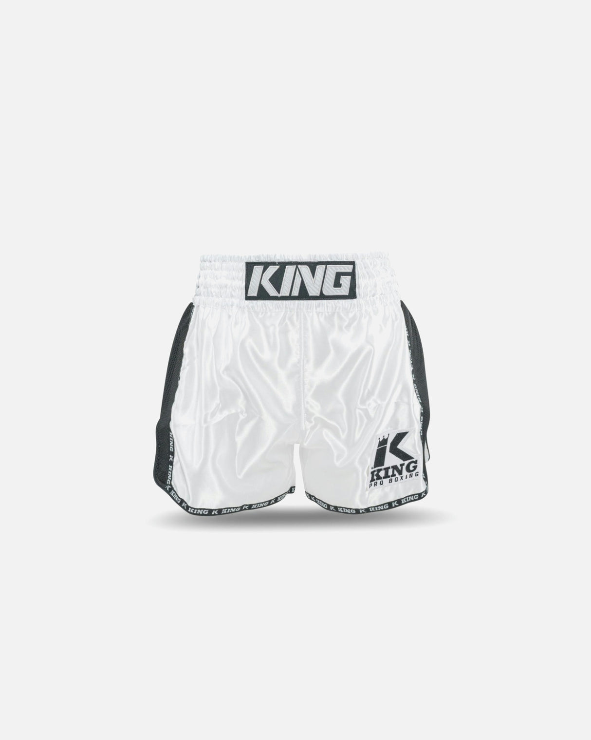 King Pro Boxing Muay Thai Shorts Bangkok - Wit
