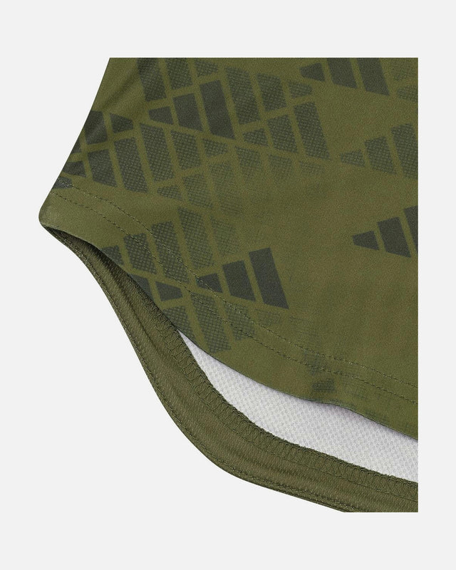 Adidas T-shirt Tech Line - Oliven