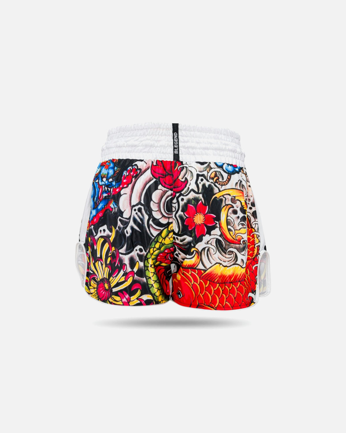 Blegend Muay Thai Shorts Legend 3 - Wit