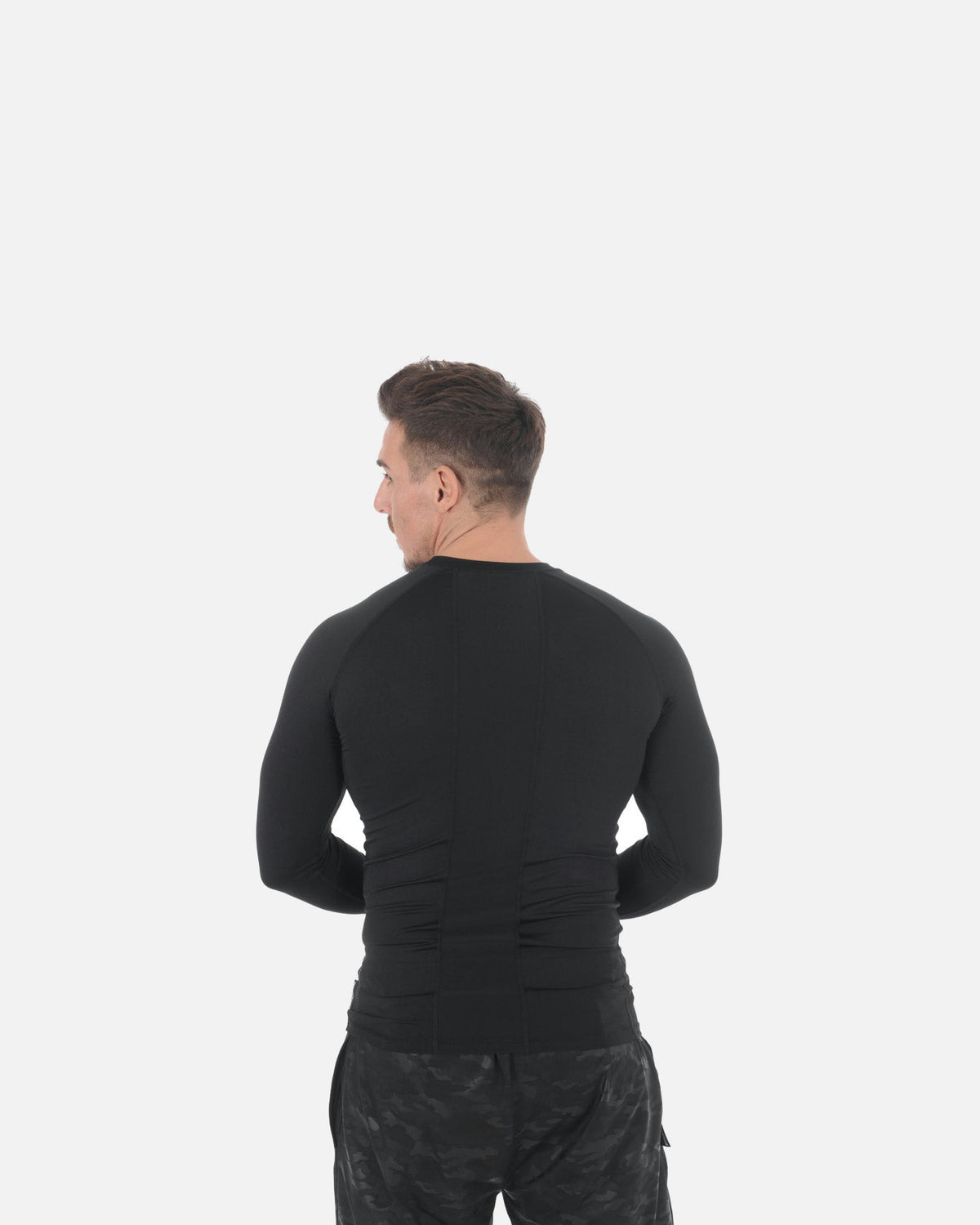 Phantom Athletics Rashguard Tactic Lange Mouwen - Zwart