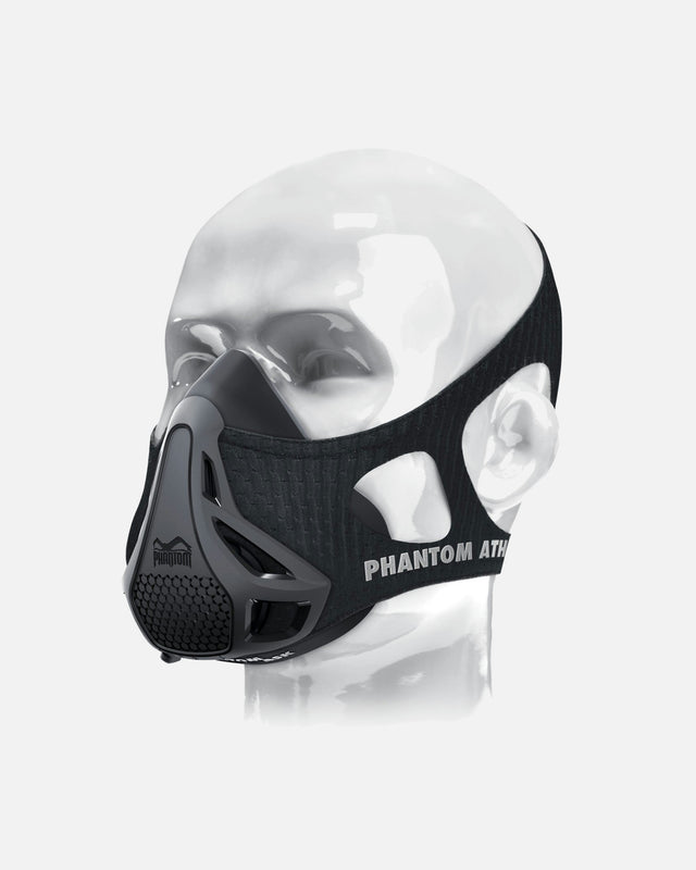 Phantom Athletics Trainingsmaskenhülle Schwarz – Schwarz