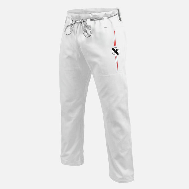 Shorts de BJJ Hayabusa Valor Twill – Blanc