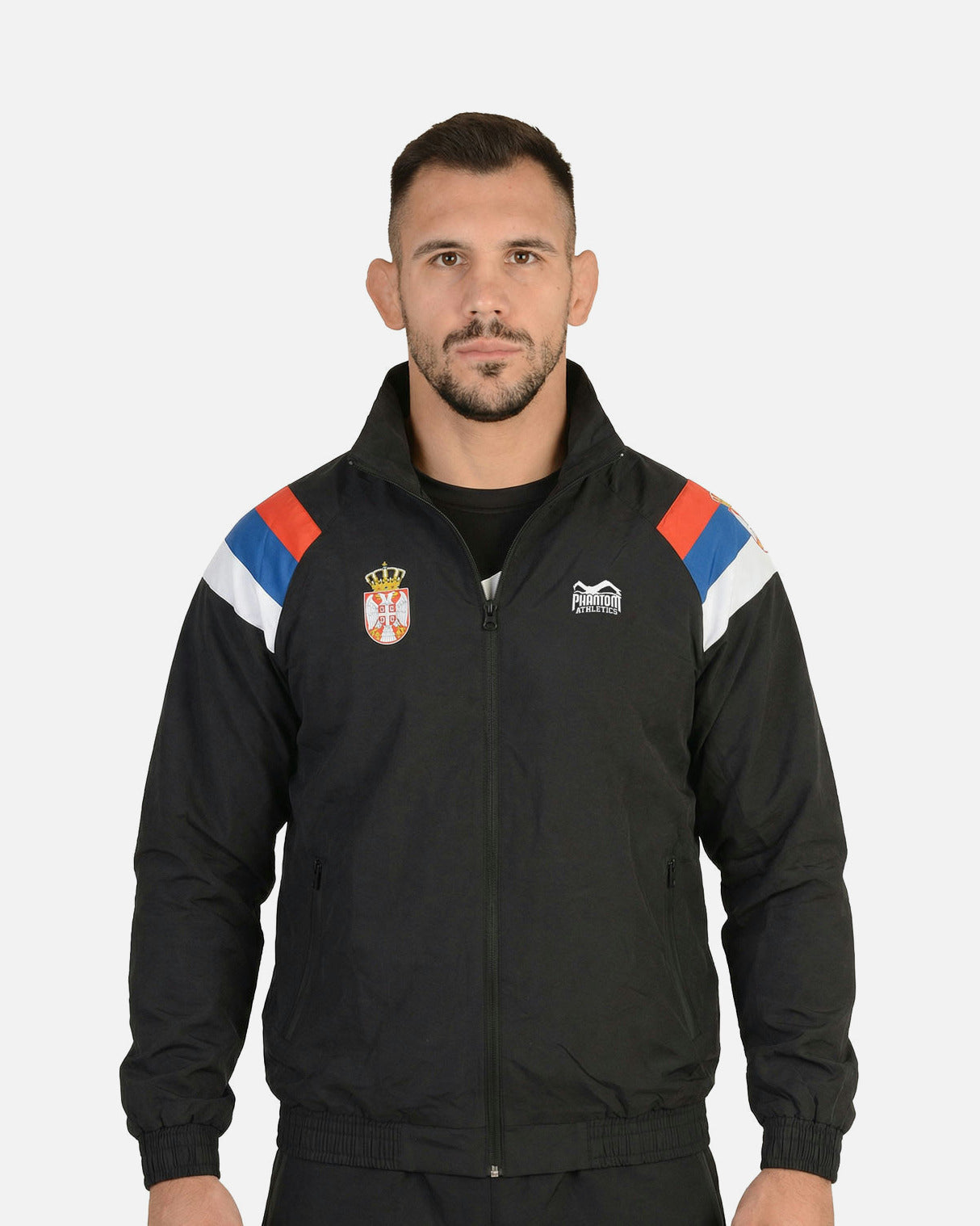 Phantom Athletics Trainingsjas DMC Team Serbia - Zwart