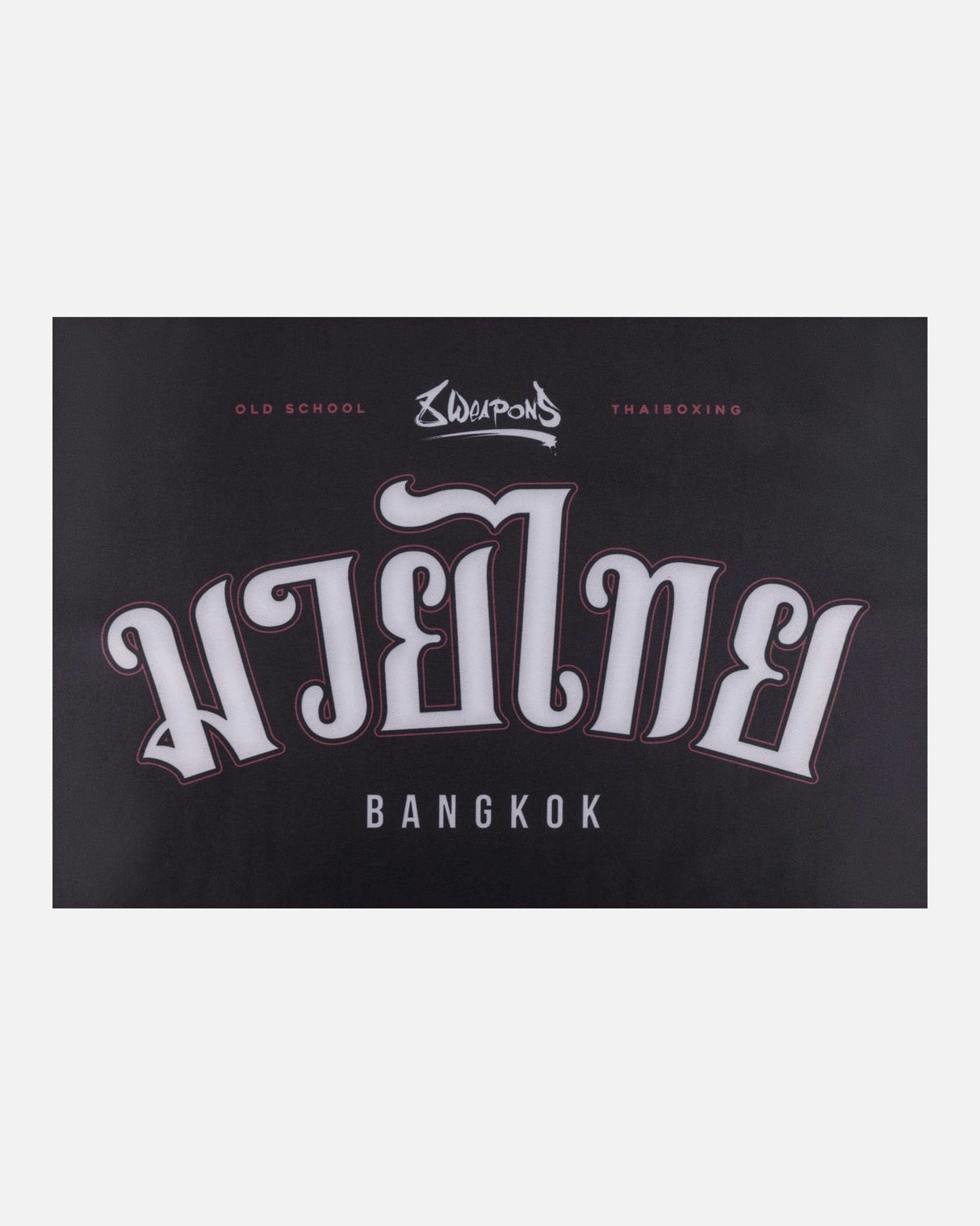8 WEAPONS Tank Top Bangkok - Zwart/Wit