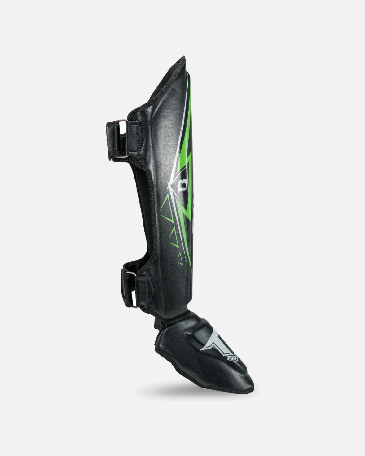 Booster Scheenbeschermers Warrior Series - Zwart