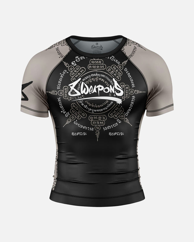Rashguard 8 WEAPONS 8 Ways Yant 2.0 – Negro/Arena