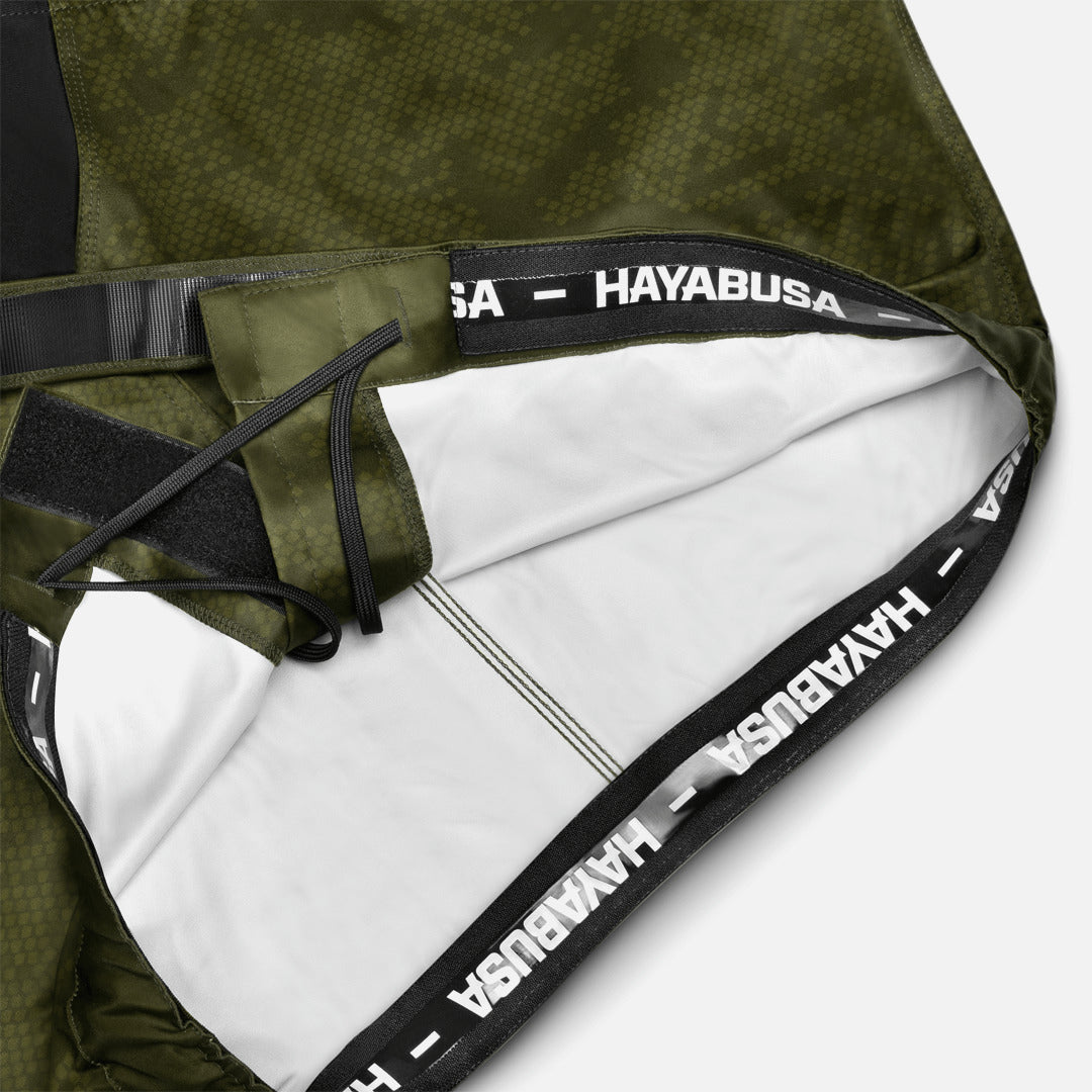 Hayabusa MMA Shorts Hexagon - Groen