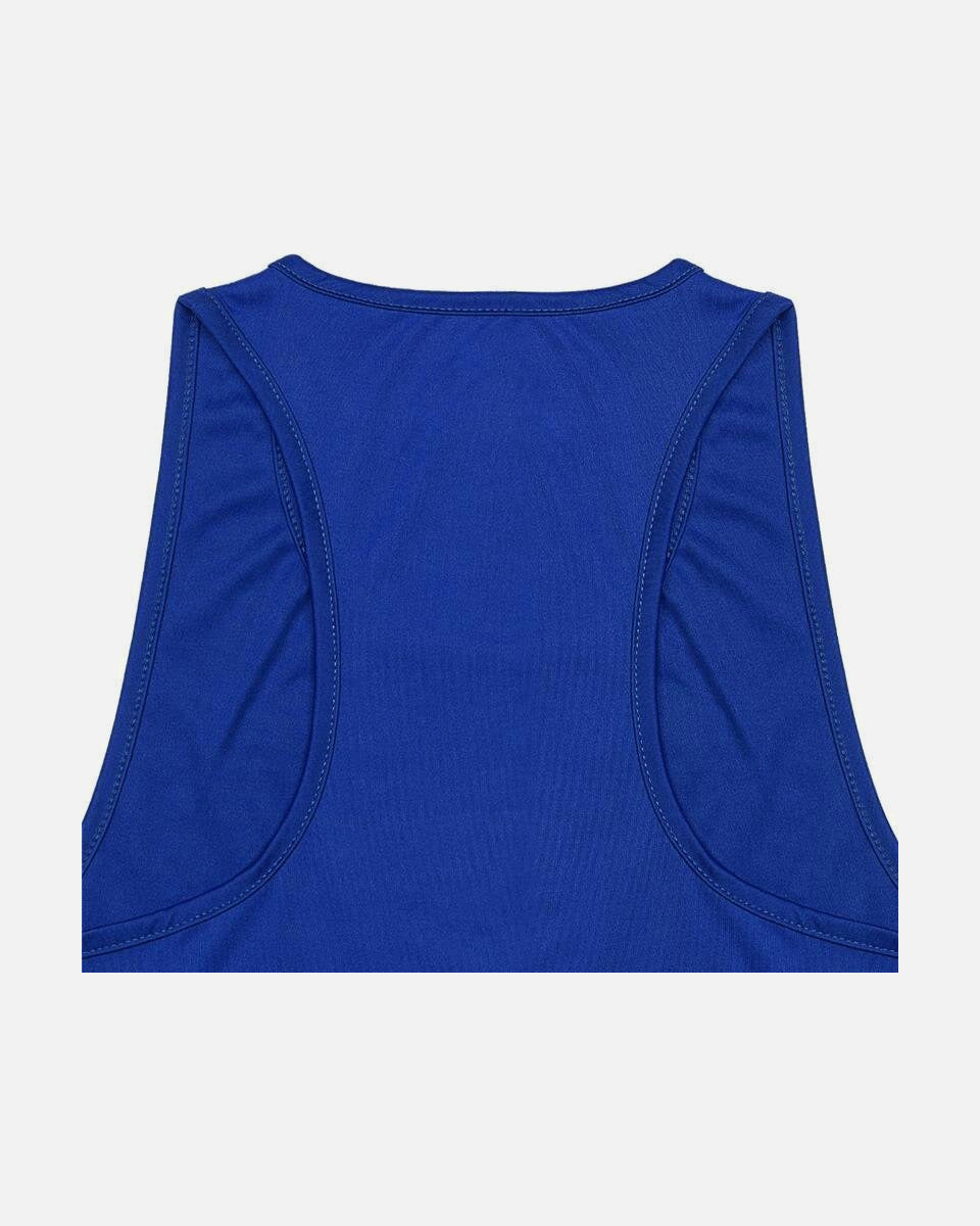 Adidas Boksshirt Punch Line - Blauw/Wit