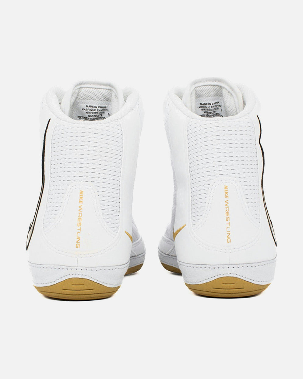 Scarpe da lotta Nike Inflict 4 – Bianco/Oro