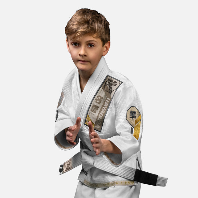 Kimono de BJJ Hayabusa Ascend – Criança – Branco
